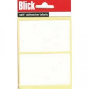 Image of Blick White 50x80mm Label Bag Pack of 280 RS000457