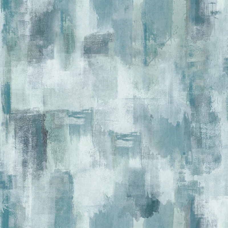 Image of Arthouse Painterly Pattern Blue Wallpaper Blue unisex One Size