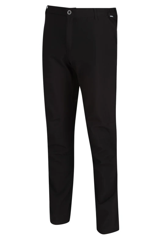 Image of Regatta Mens Warm-Lined Fenton Walking Trousers in Black Size: 40R Black Male 40R
