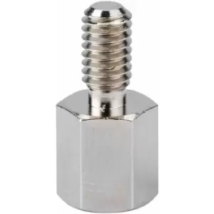 Image of 524379 Hex Threaded M-F Spacer Brass 7mm A/F M4 8mm - Pack Of 25 - R-tech