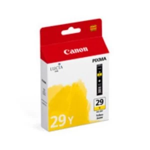 Image of Canon PGI29Y Yellow Ink Cartridge