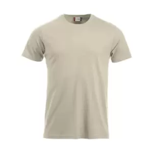 Image of Clique Mens New Classic T-Shirt (XXL) (Light Khaki)