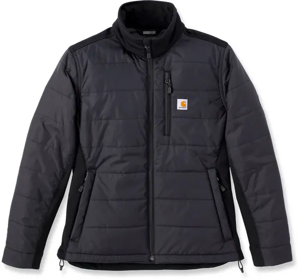 Image of Carhartt Rain Defender Relaxed Fit Lightweight Ladies Jacket, black, Size L for Women