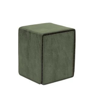 Image of Ultra Pro Suede Collection Alcove Flip Deck Box - Emerald
