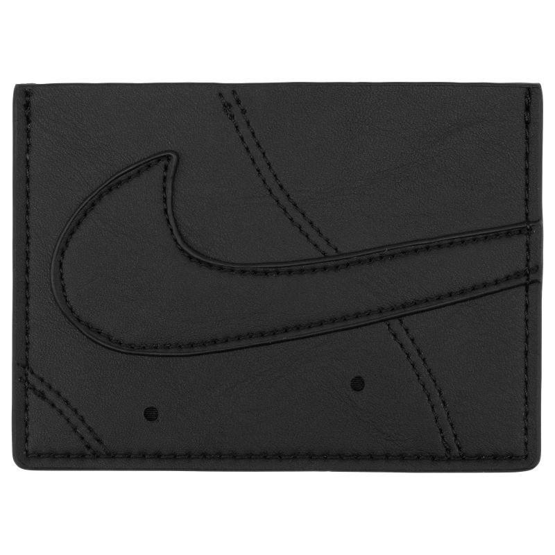 Image of Nike Air Force 1 Card Wallet - Black One Size