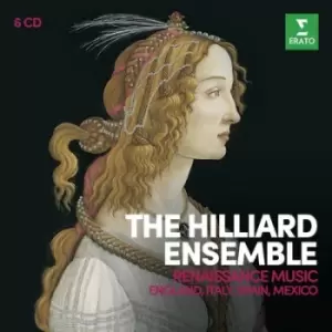 Image of The Hilliard Ensemble Renaissance Music England Italy by Hilliard Ensemble CD Album