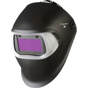 Image of SpeedGlas 100V Black H751120 Welders hard hat Black EN 379 , EN 166 , EN 175 , EN 169