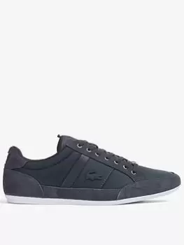 Image of Lacoste Lacoste Chaymon 222 2 Cma Trainer, Grey/White, Size 7, Men