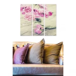 Image of MDF285657038 Multicolor Decorative MDF Painting (3 Pieces)