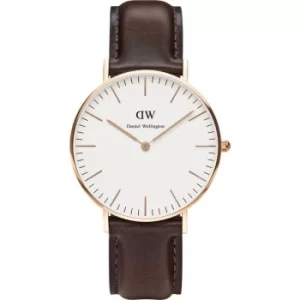 Image of Unisex Daniel Wellington Classic 36 Bristol Watch