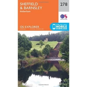 Image of Sheffield and Barnsley Sheet map, folded 2015