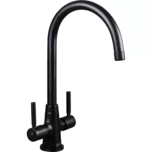 Image of Bristan Monza Mono Mixer Kitchen Tap in Black Brass