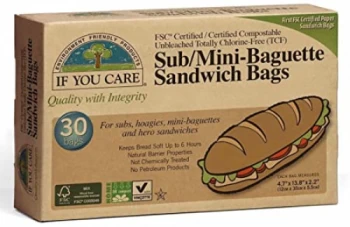 Image of If You Care Sub & Baguette Sandwich Bags - 30s