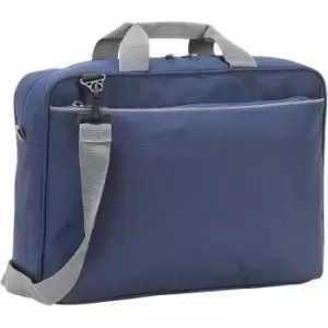 Image of Kansas Conference Bag (13 Litres) (One Size) (Navy Blue) - Shugon