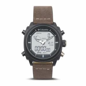 Image of Columbia CSC05-001 Ridge Runner Analog-Digital Dark Brown Leather Watch