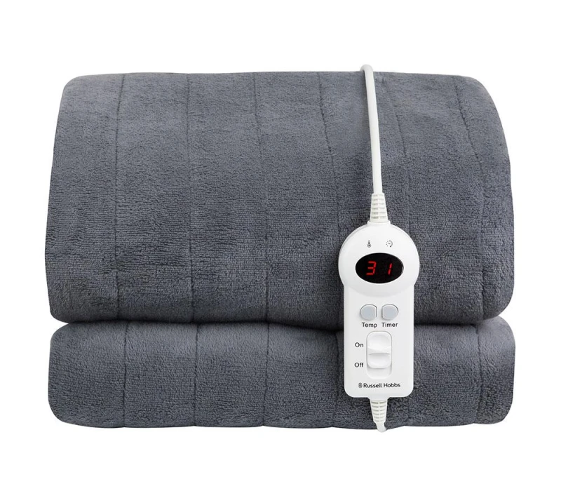Image of Russell Hobbs RHHT1004GR Electric Blanket - Double 5056233840031