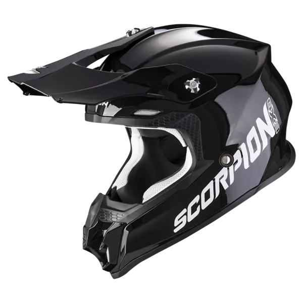Image of Scorpion VX-16 Evo Air Solid Black Offroad Helmet S