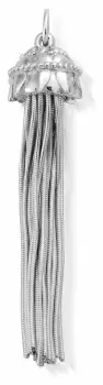 Image of ChloBo SP487 Sterling Silver XL Flower Tassel Pendant Jewellery