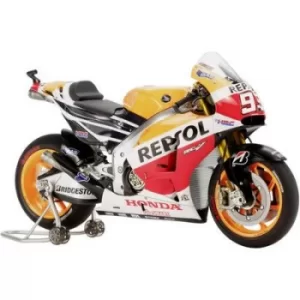 Image of Tamiya 300014130 Repsol Honda RC213V 14 Motorcycle assembly kit 1:12