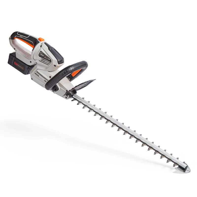 Image of Vonhaus Cordless Hedge Trimmer 40V, Aluminium Electric Hedge Cutter W/ Battery, Charger, 510mm Cutting Length, Double Blade Action