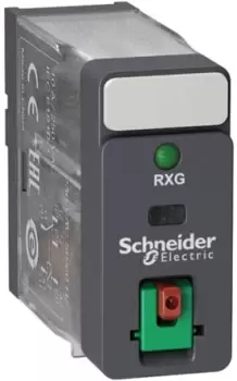 Image of Schneider Electric, 230V ac Coil Non-Latching Relay SPDT, 10A Switching Current Plug In, RXG12P7