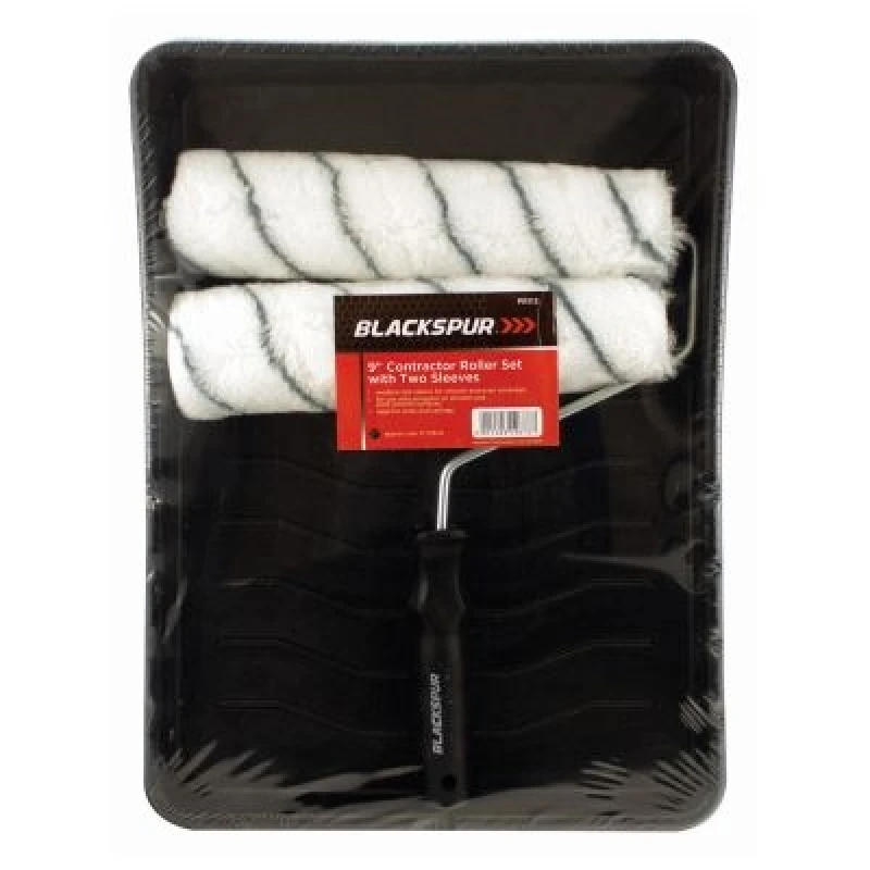 Image of Blackspur 9" Contractor Roller Set With Two Sleeves