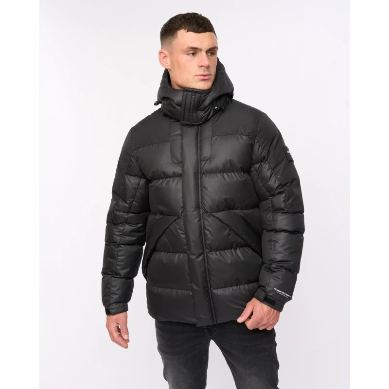 Image of Crosshatch Camptor Panel Jacket Black male S