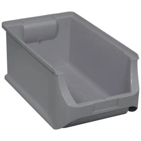Image of Allit 456273 Workshop Storage bin ProfiPlus Box RE 4 Stackable (L x W x H) 355 x 205 x 150 mm Grey 456273