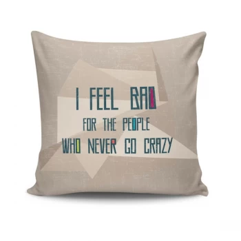 Image of NKRLNT-048 - No Filling Multicolor Cushion Cover