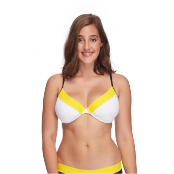 Image of Body Glove Bombshell Solo Bikini Top Womens - Snow