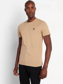 Image of Lyle & Scott Plain T-Shirt - Beige