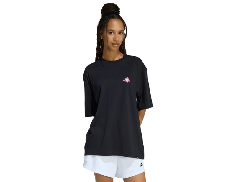 Image of Adidas Sodt Side Oversized T-Shirt Women Black M
