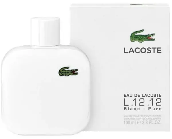 Image of Lacoste Eau de Lacoste L.12.12 Blanc Eau de Parfum For Him 100ml