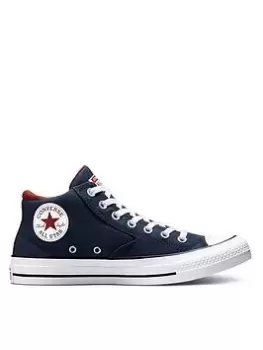 Image of Converse Chuck Taylor All Star Malden Street Canvas Mid - Navy/White, Navy/Tan/White, Size 9, Men