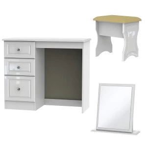 Image of Robert Dyas Berryfield Ready Assembled Dressing Table Set