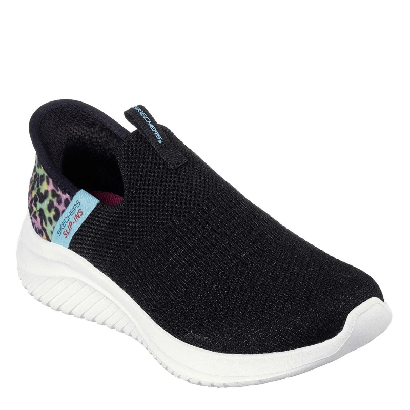 Image of Skechers Slip-Ins: Ultra Flex 3.0 - Colory Wild - Black C10