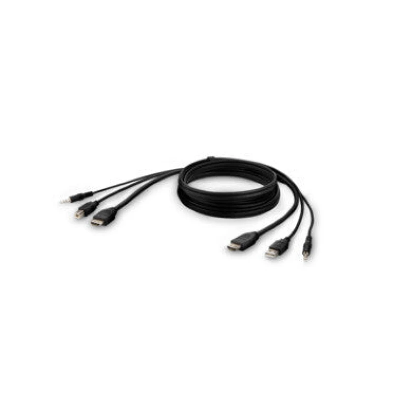 Image of Linksys Belkin F1DN1CCBL KVM cable Black 3m F1DN1CCBL-HH10T