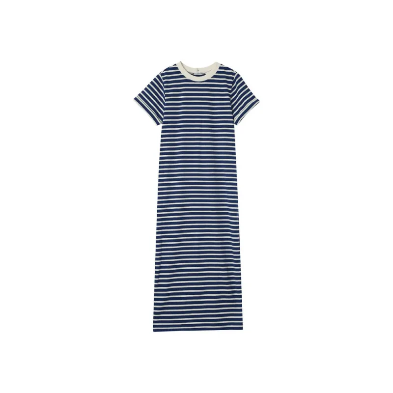 Image of Grace & Mila Womens t-shirt dress Grace & Mila Montmartre Bleu Female XS