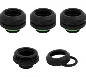 Image of CORSAIR Hydro X Series XF 14mm Compression Fitting - G1/4", Black, Pack of 4, Black