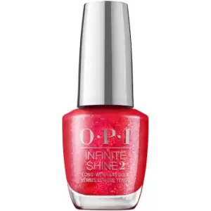 Image of OPI Jewel Be Bold Collection Infinite Shine Nail Polish 15ml (Various Shades) - Rhinestone Red-y