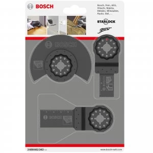 Image of Bosch 2608662343 Multitool Blade Set