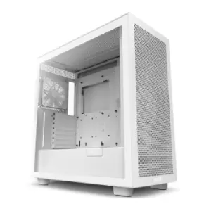 Image of NZXT H7 Flow White Mid Tower Windowed PC Gaming Case - CM-H71FW-01