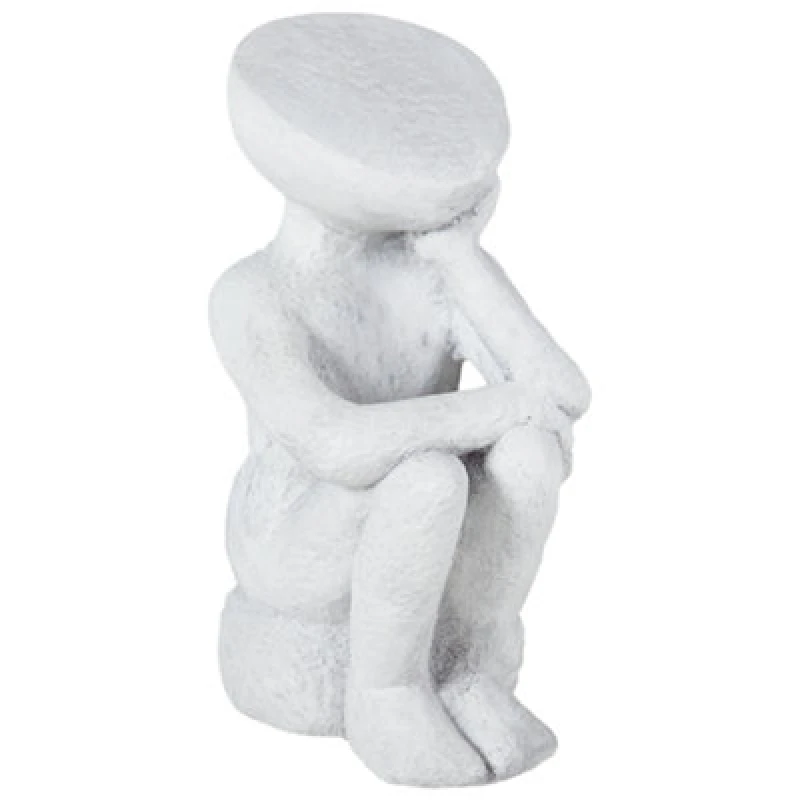 Image of Beliani Modern Garden Figurine Fria Grey