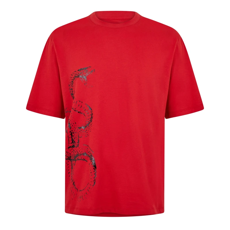 Image of Armani Exchange Mens Regular Fit T-Shirt Chili Pepper male S