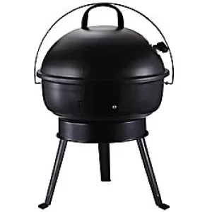 Image of Outsunny BBQ Grill 846-062BK Metal Black