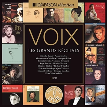 Image of Various - Voix: Les Grands R&eacute;citals CD