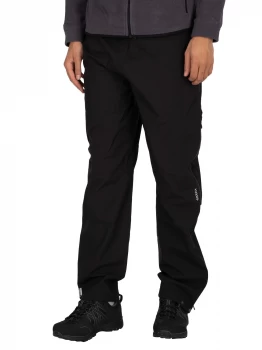 Image of Dare 2B Black 'Adriot II' Waterproof Overtrousers - S