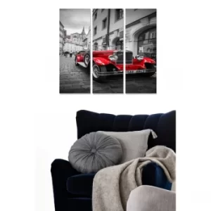 Image of MDF54181965 Multicolor Decorative MDF Painting (3 Pieces)