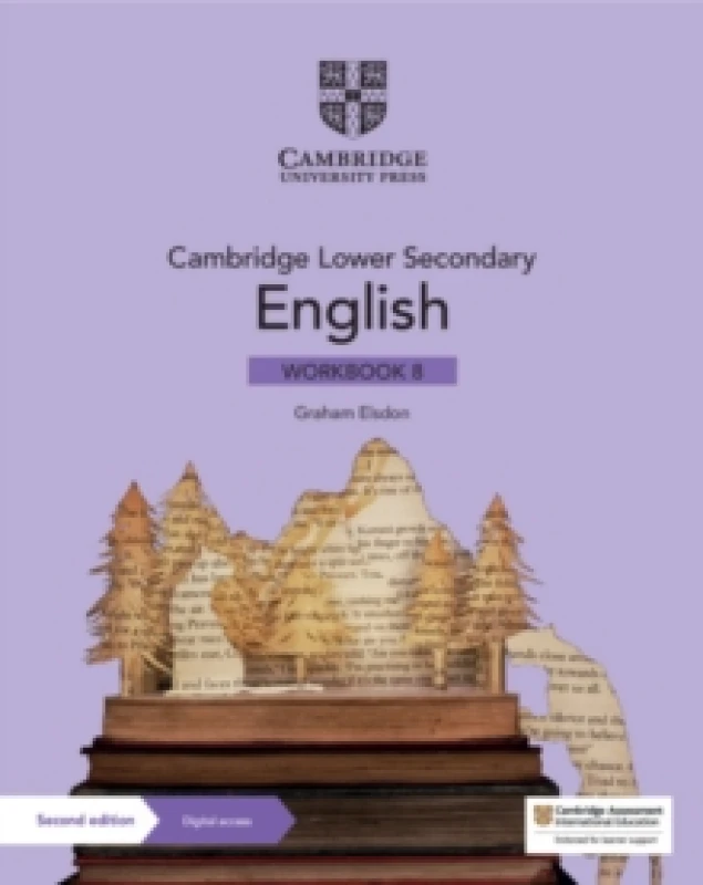 Image of Graham Elsdon Cambridge Lower Secondary English Workbook 8 with Digital Access (1 Year) Book Multi unisex