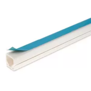 Image of Univolt Self Adhesive Mini Trunking 16mm x 16mm 3000 mm MIKA 1